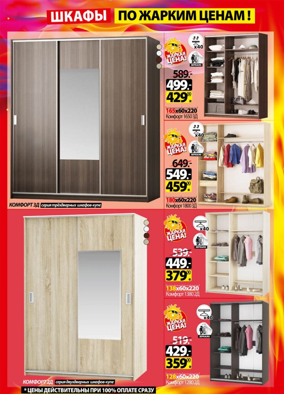 Мебельные акции