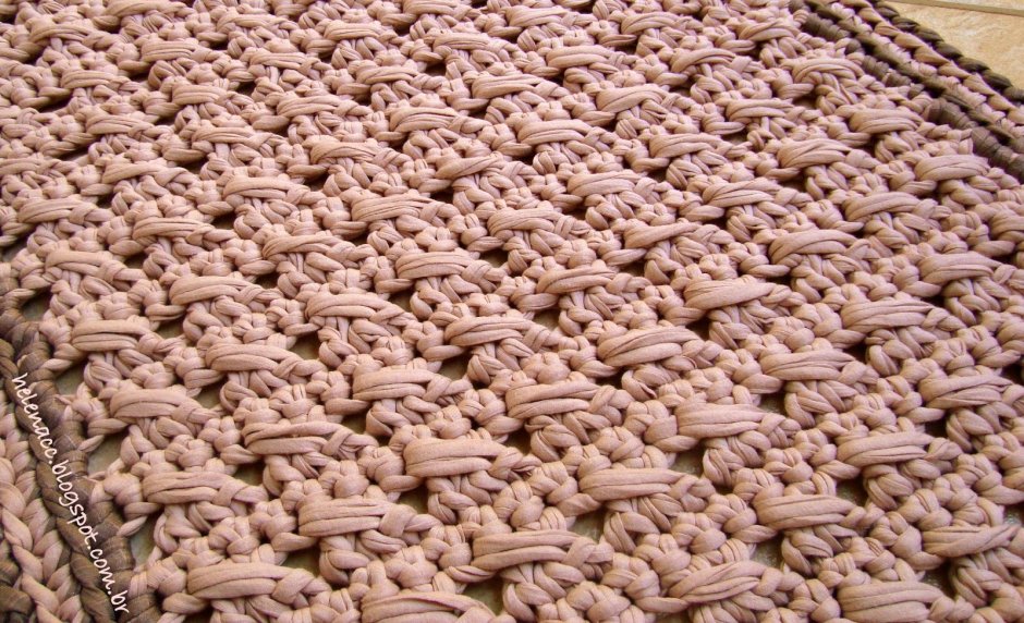 Узор для ковра крючком