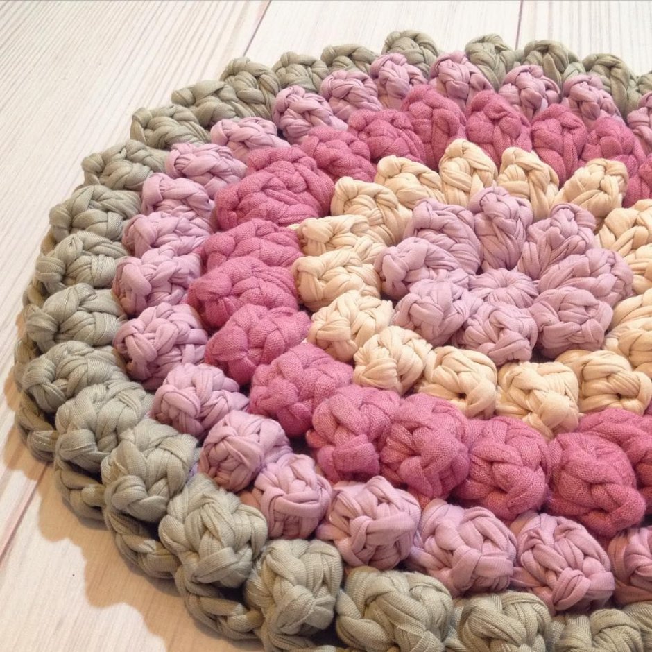 Нитки толстые для вязания коврика