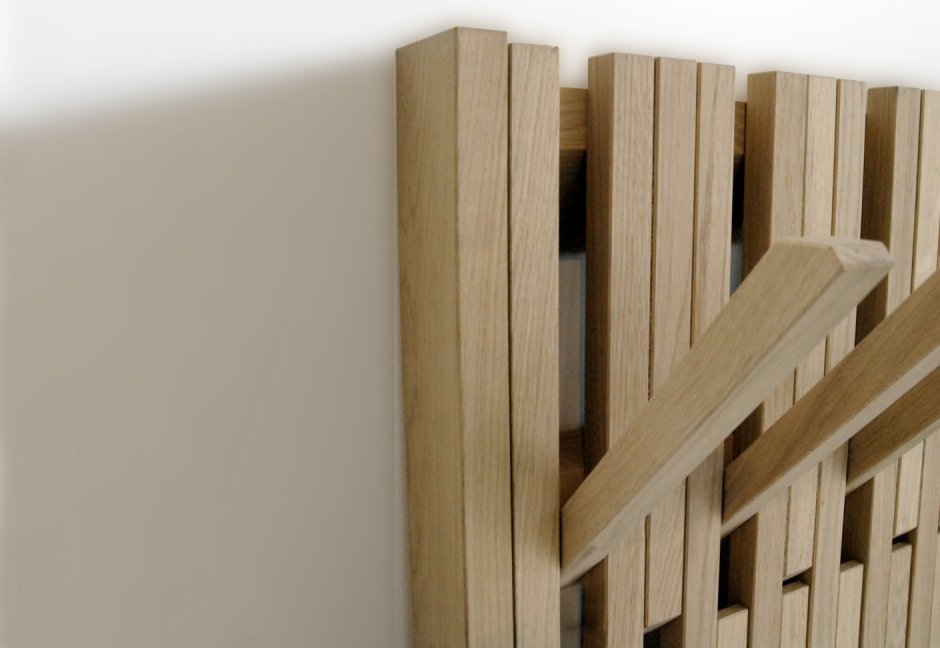 Вешалка из реек