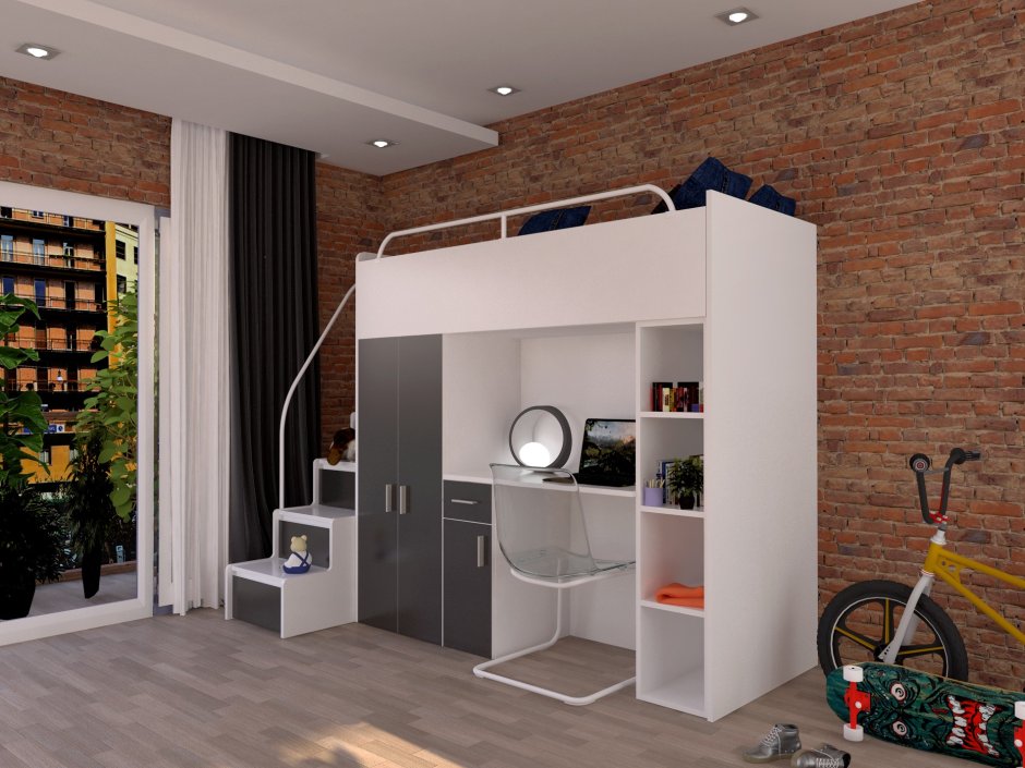 Кровать чердак Дженни