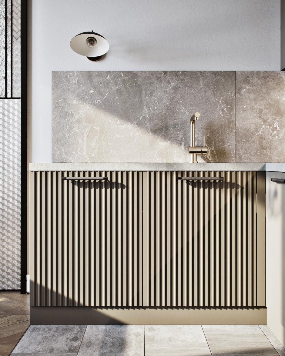 Рифленые фасады