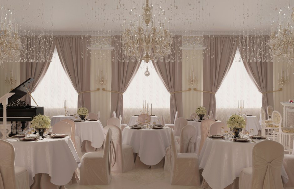 Ресторан в стиле Неоклассика