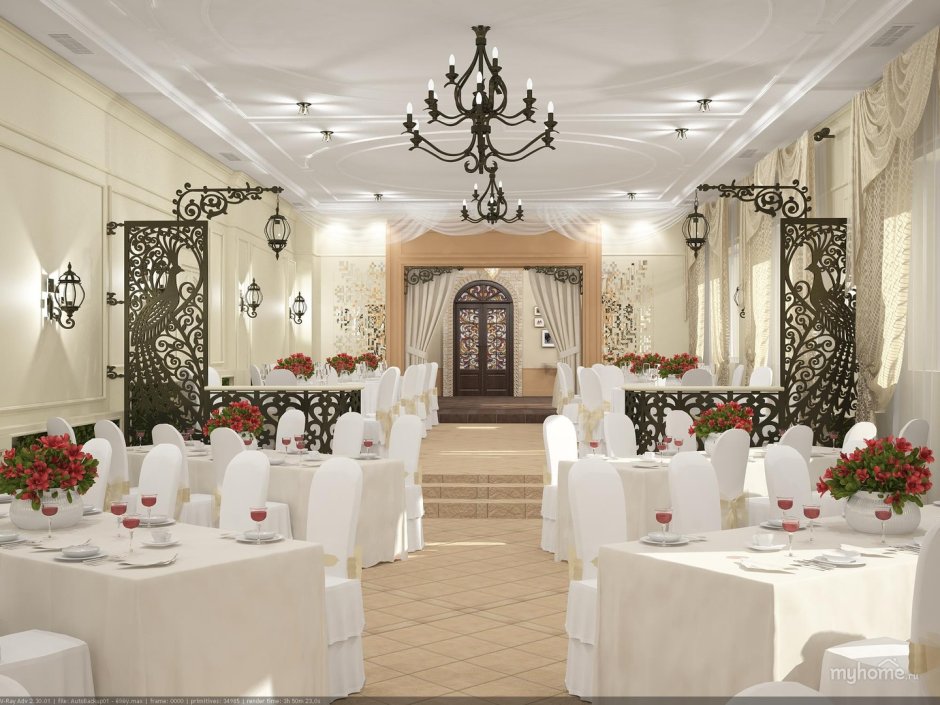 Ампир банкетный зал Красноярск