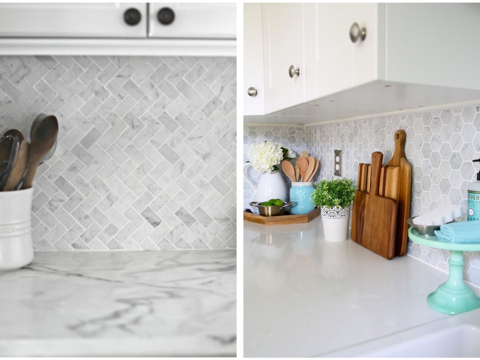 Отделка кухни плиткой