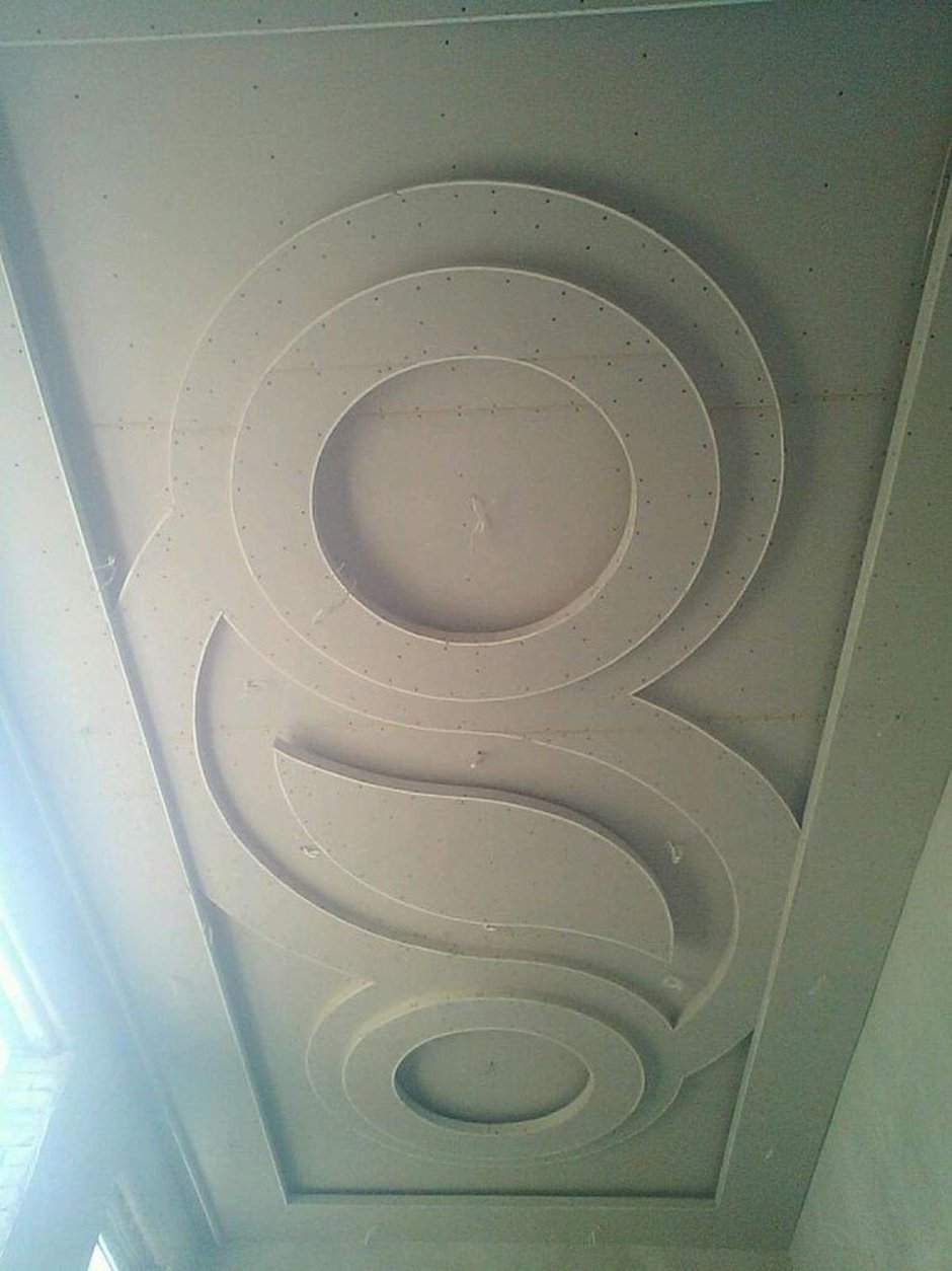 Потолок из гипсокартона казахский