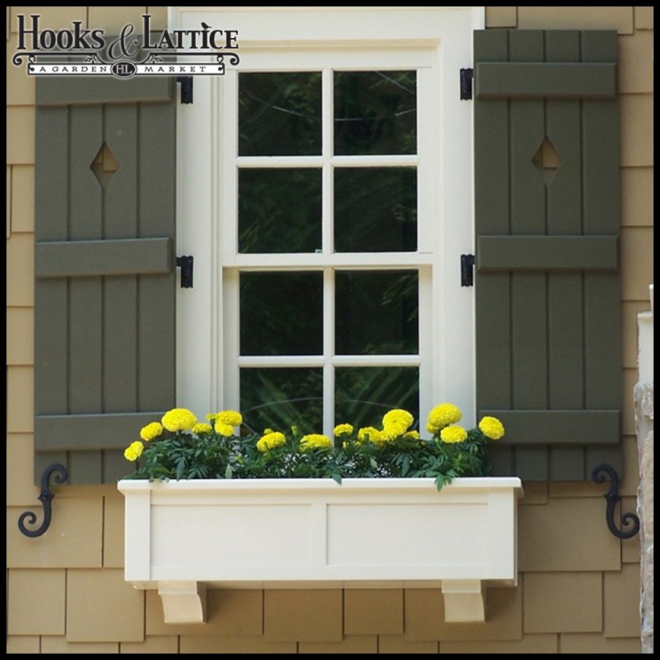 Фальш окна на фасаде дома