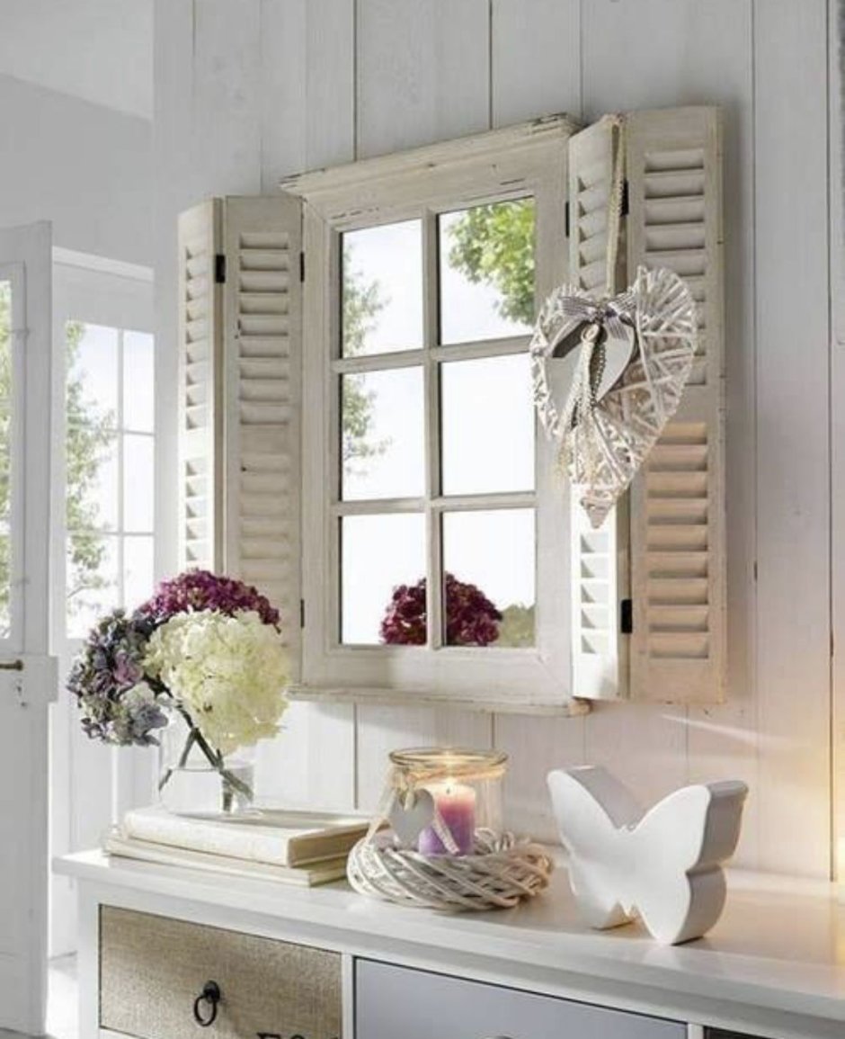 Имитация окна на фасаде