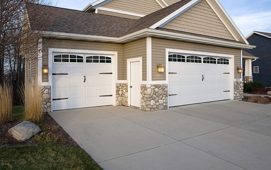 Гаражные ворота в американском стиле