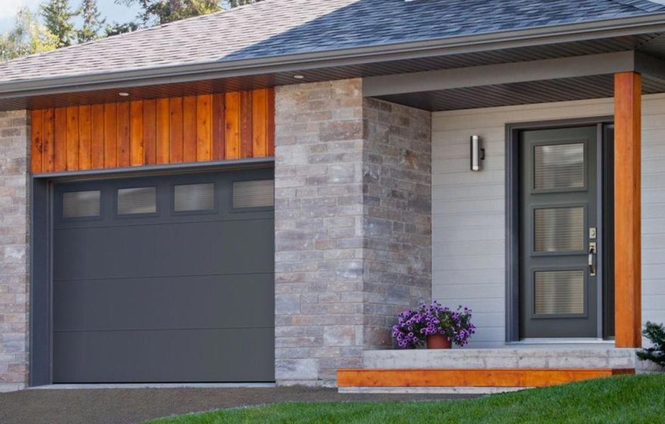 Фотофасад для гаража