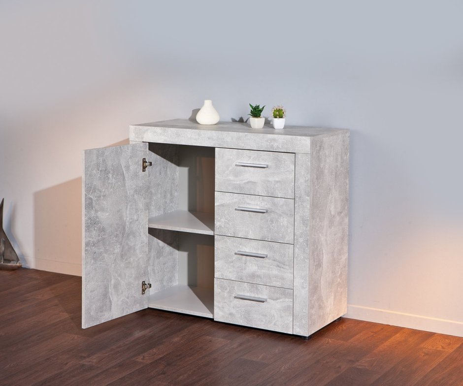 Комод бетон Пайн Экзотик