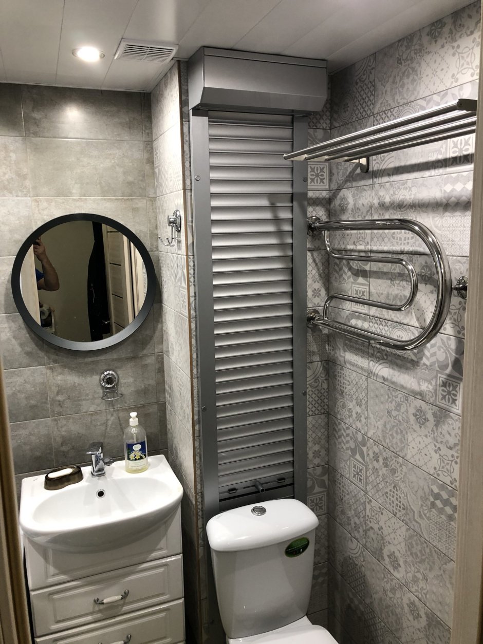 Бойлер в туалете