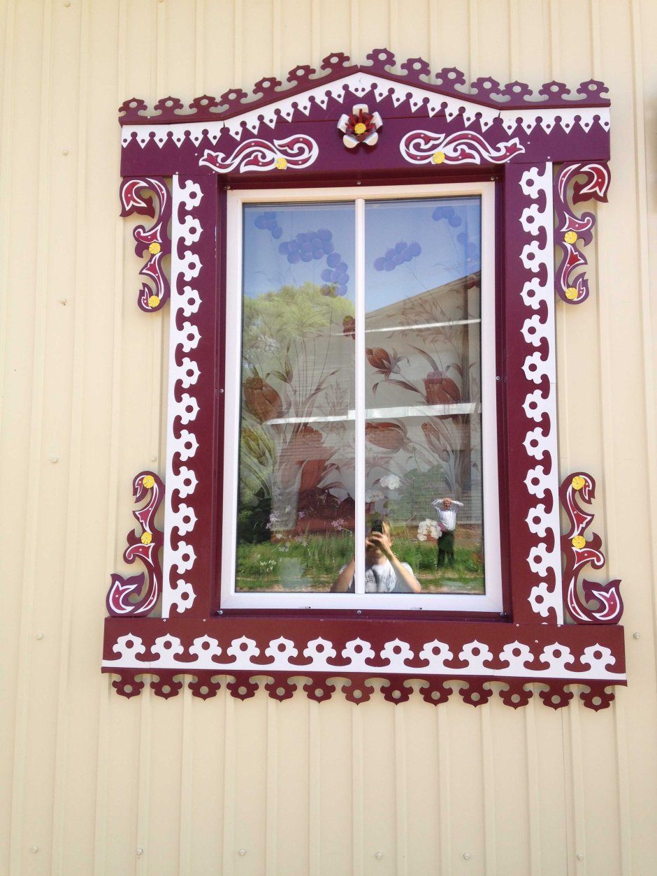 Цветные наличники