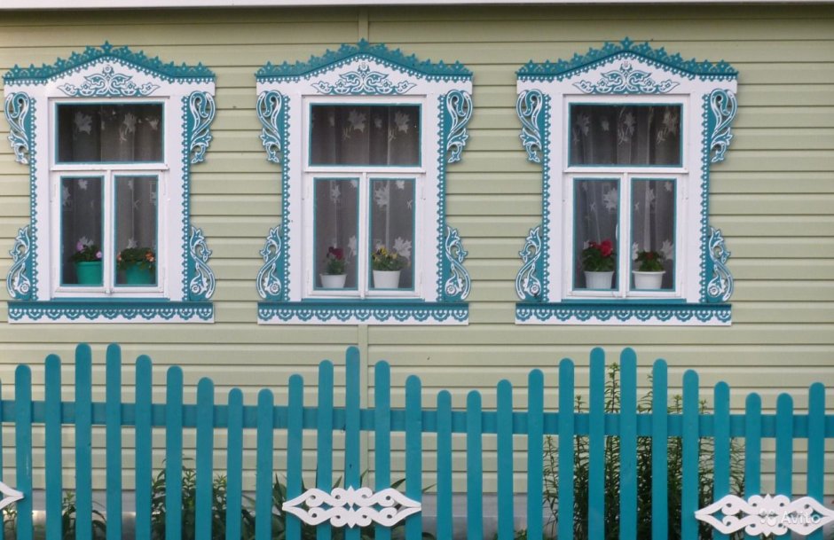 Пластиковые окна в деревенском доме