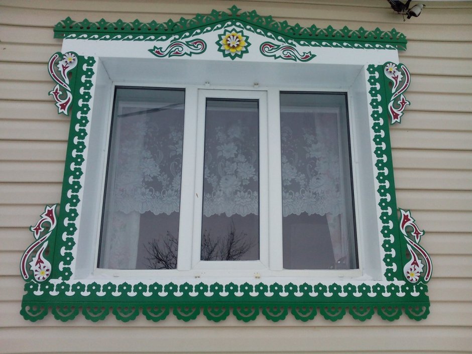 Оконные наличники из профнастила