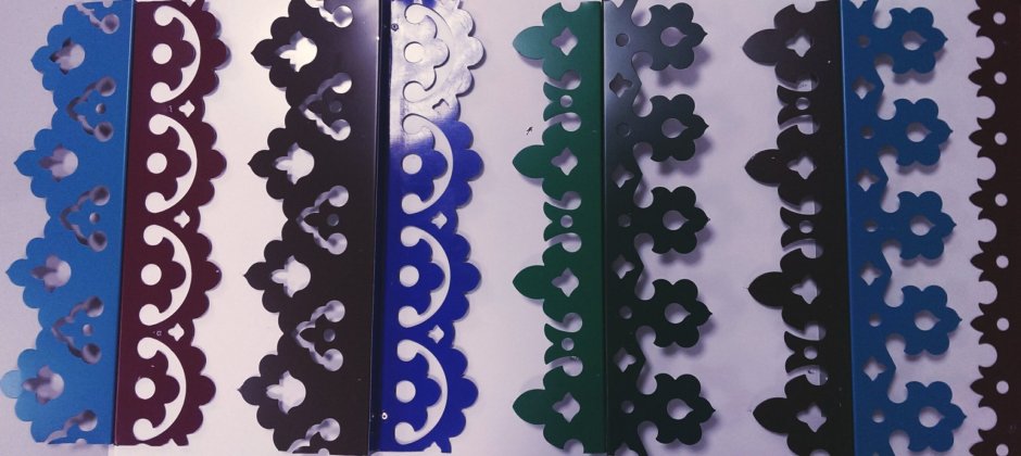 Татарские ворота с узорами