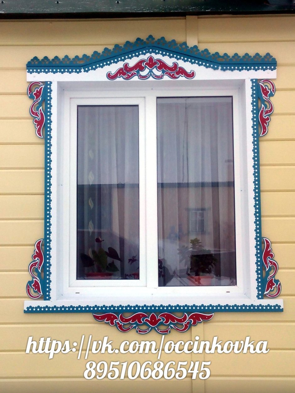 Металлические наличники на окна