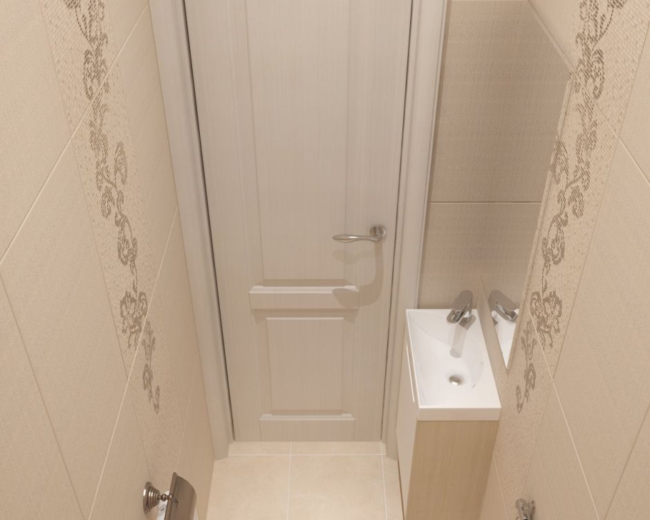 Ванная с синим мрамором