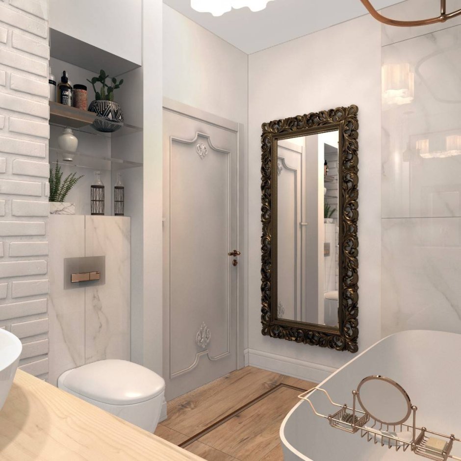 Сталинка без ванной комнаты