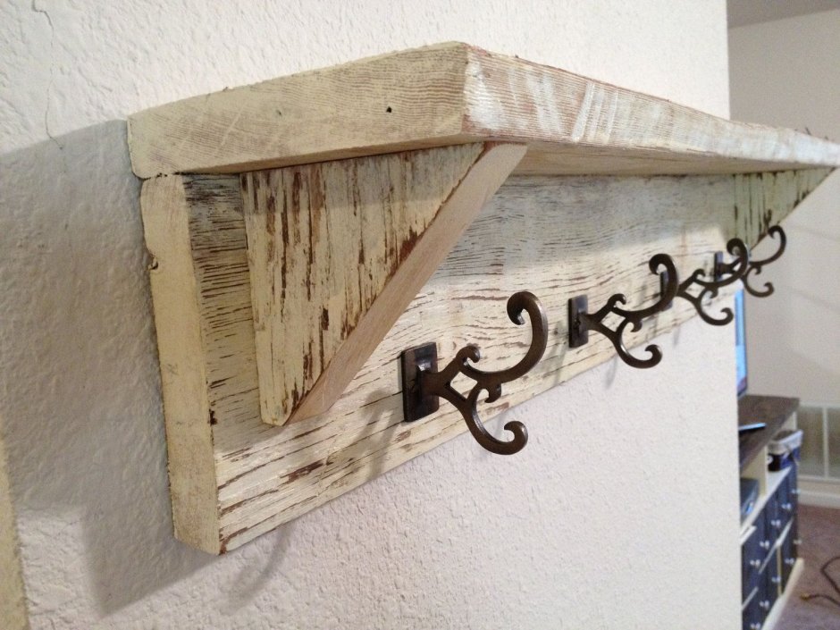 Вешалки для одежды в прихожую цвет ольха