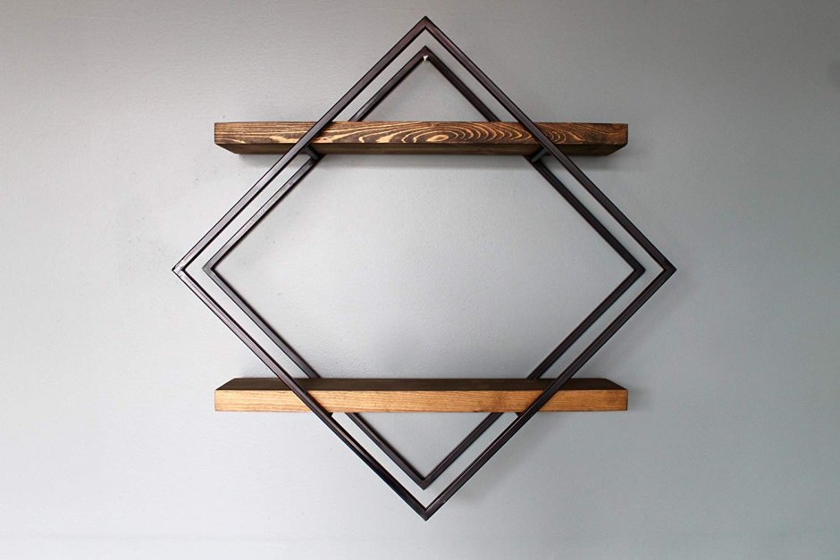 Полка ромб лофт