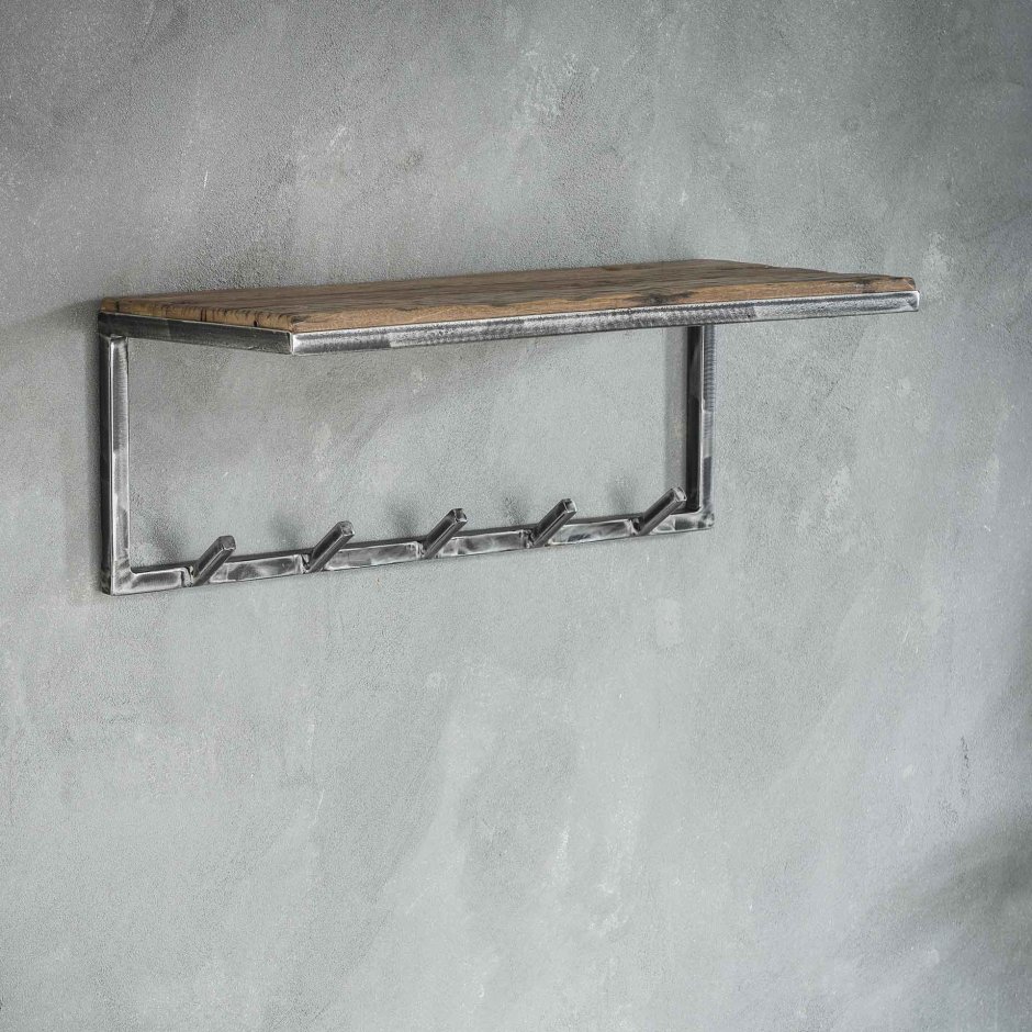 Вешалка лофт из 20х20 профиля