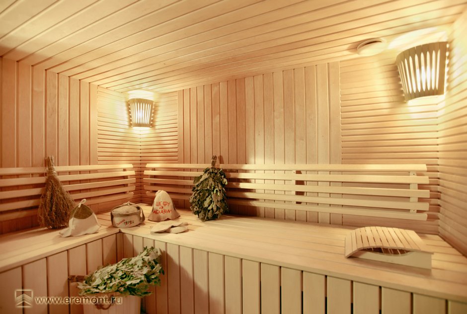 Парилка для бани в стиле Прованс