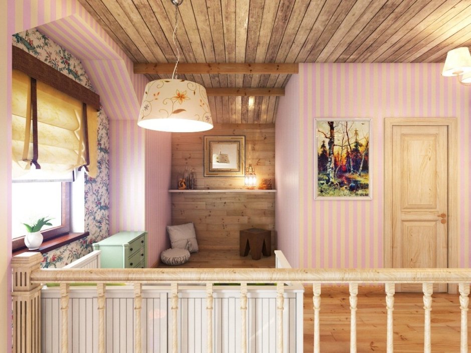 Интерьер дачного домика