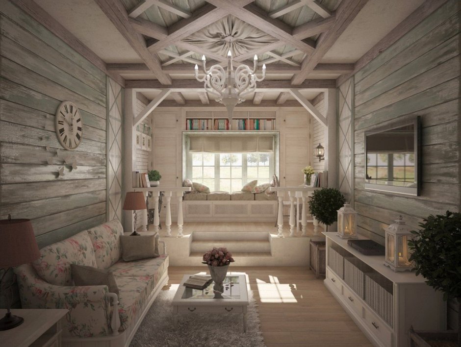 Садовый домик в стиле Прованс