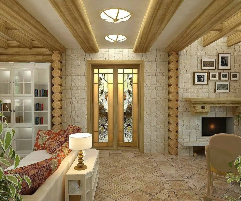 Интерьер дачи