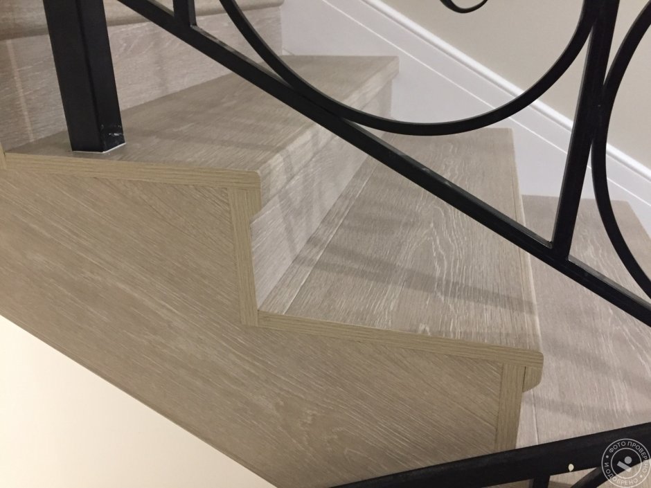 Квик степ отделка лестницы