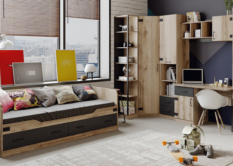 Модульная детская Окланд (ТРИЯ)