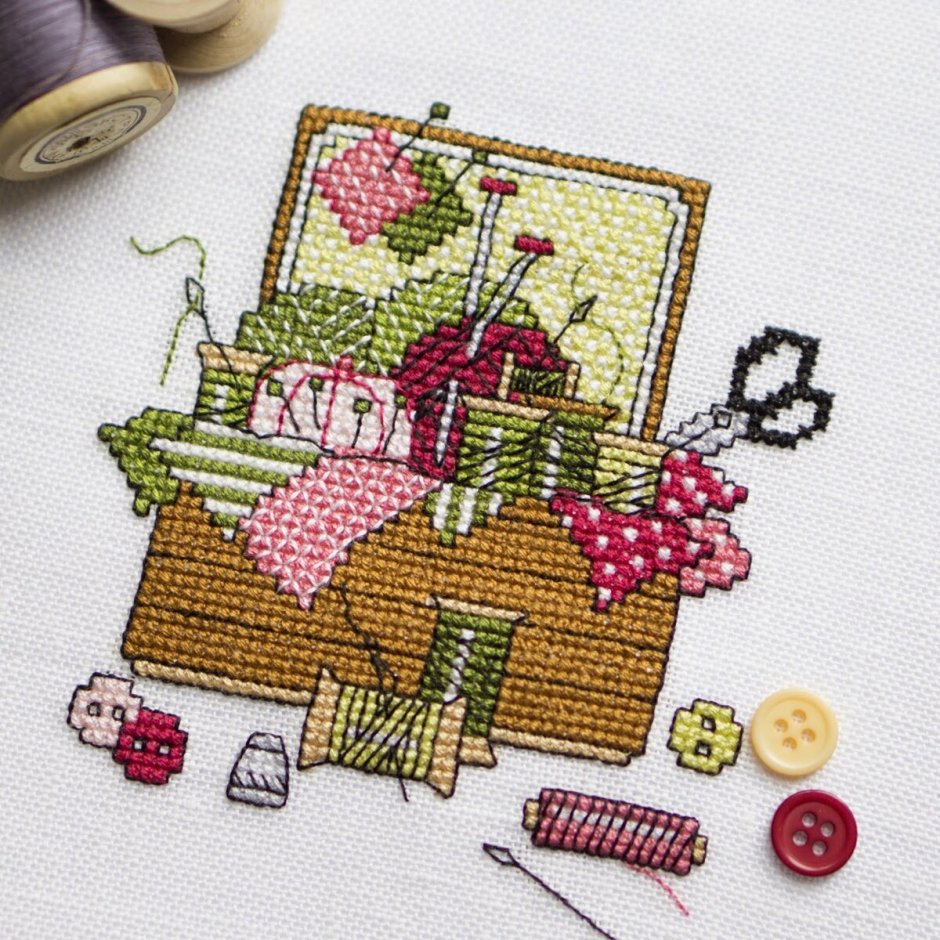 Punto Croce вышивка