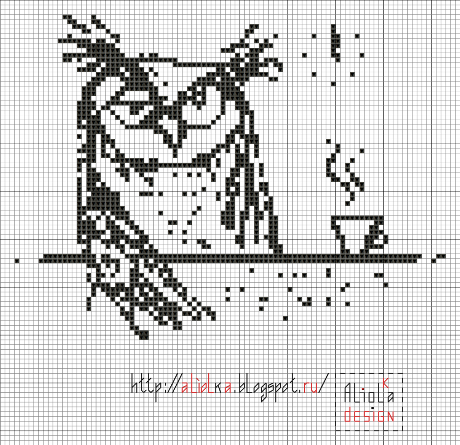 Схема вышивки крестом Cross Stitcher