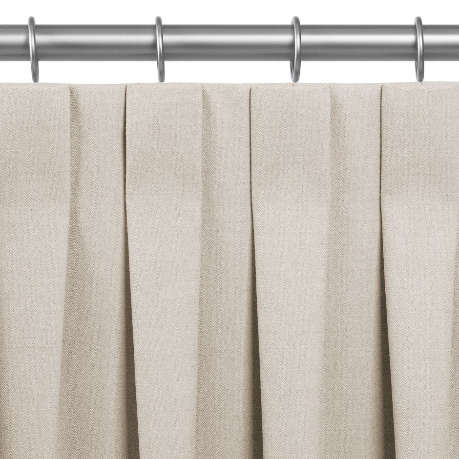 Шторная лента бантовая складка