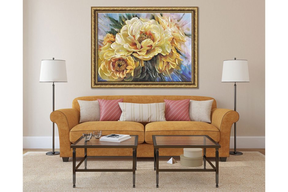 Панно на стену над диваном