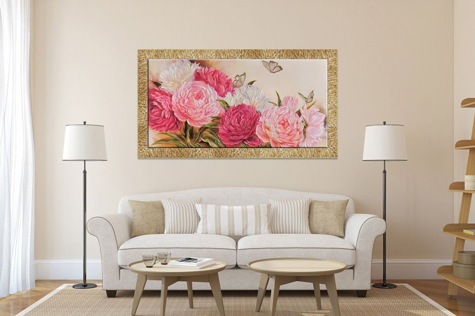 Панно на стену над диваном