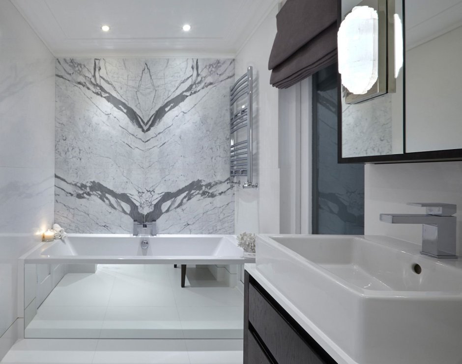 Ванная под мрамор 4 кв м