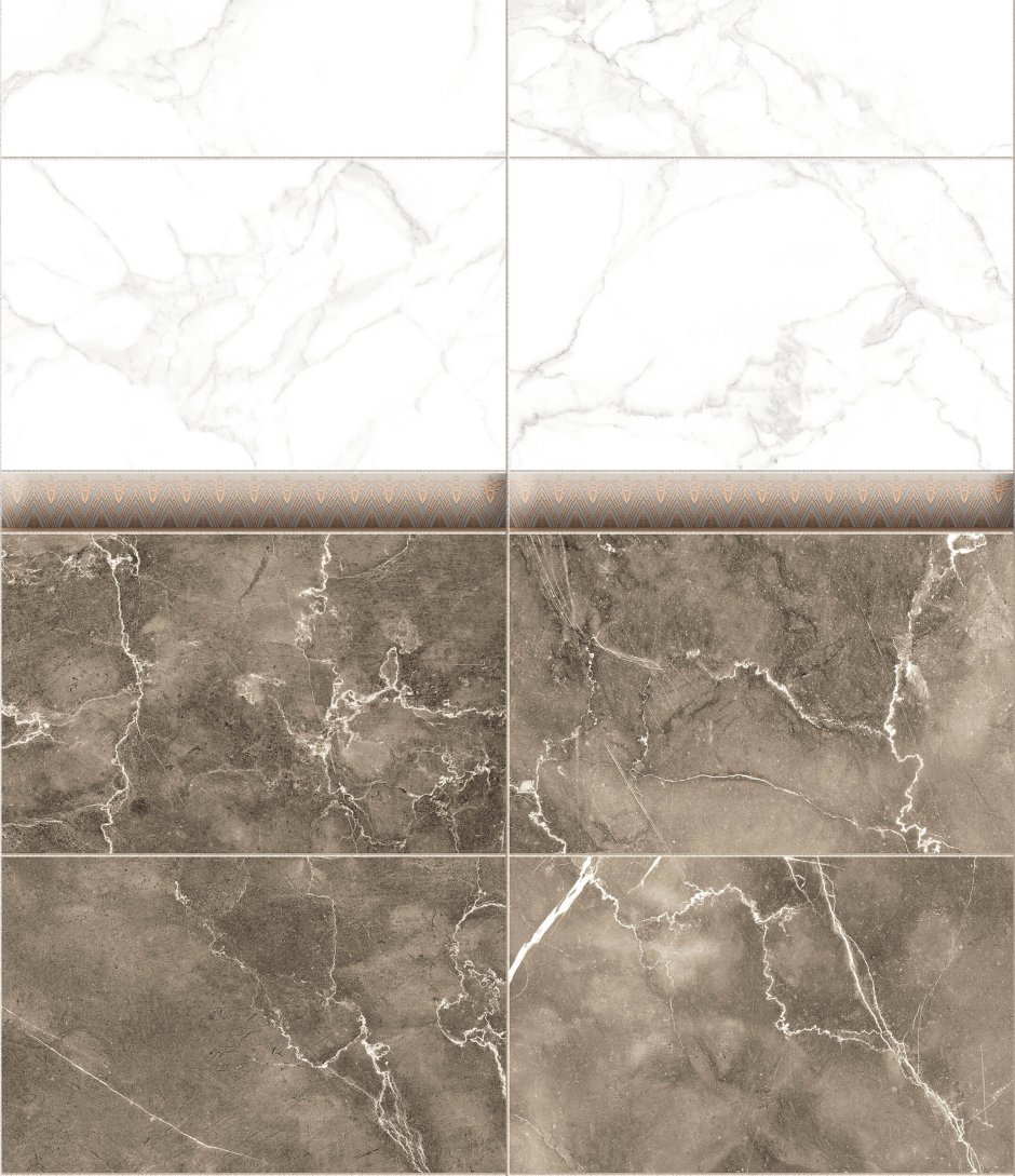 Комплект панелей ПВХ Artens бежевый мрамор 8 мм 2700х375 мм 2.03 м² 2 шт