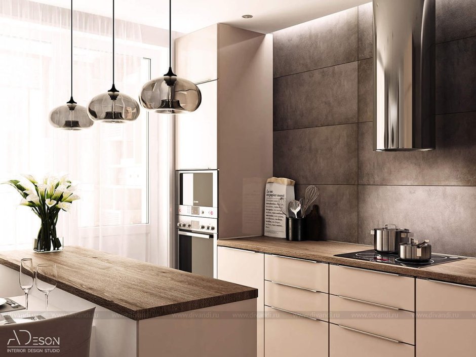 Круглая вытяжка для кухни