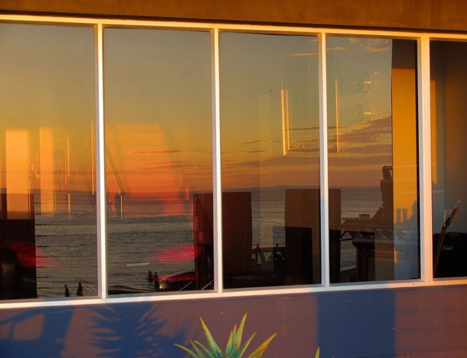 Окна Солар бронза