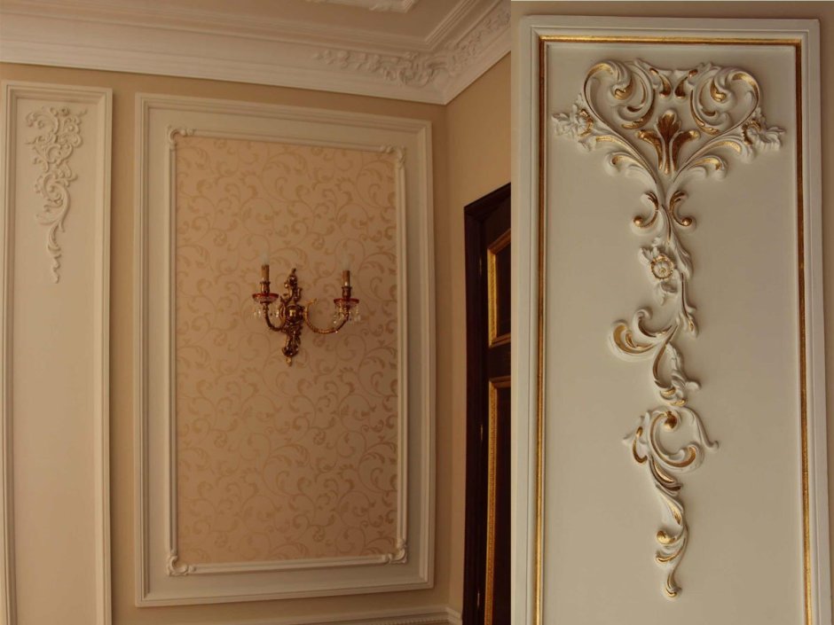 Декоративная лепнина на стены
