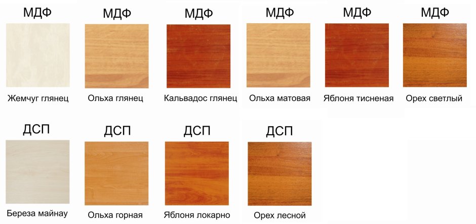 Цвета мебели