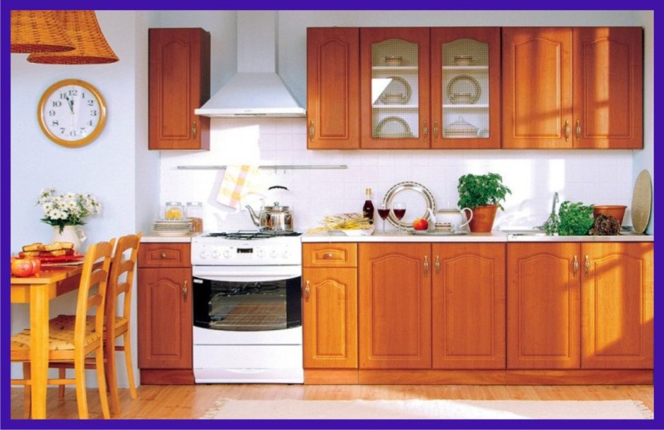 Интерьер комнаты с мебелью цвета ольха