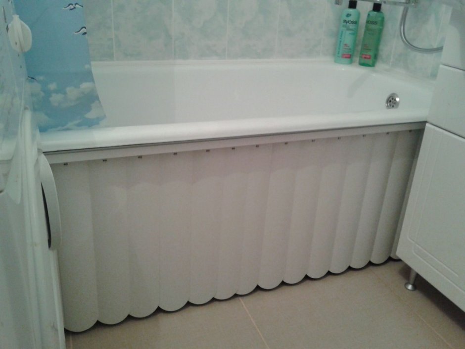 Шкаф для стиральной машины в ванной