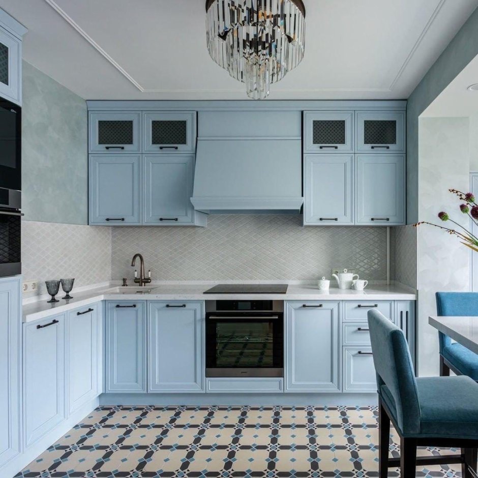 Кухня Неоклассика изумруд икеа