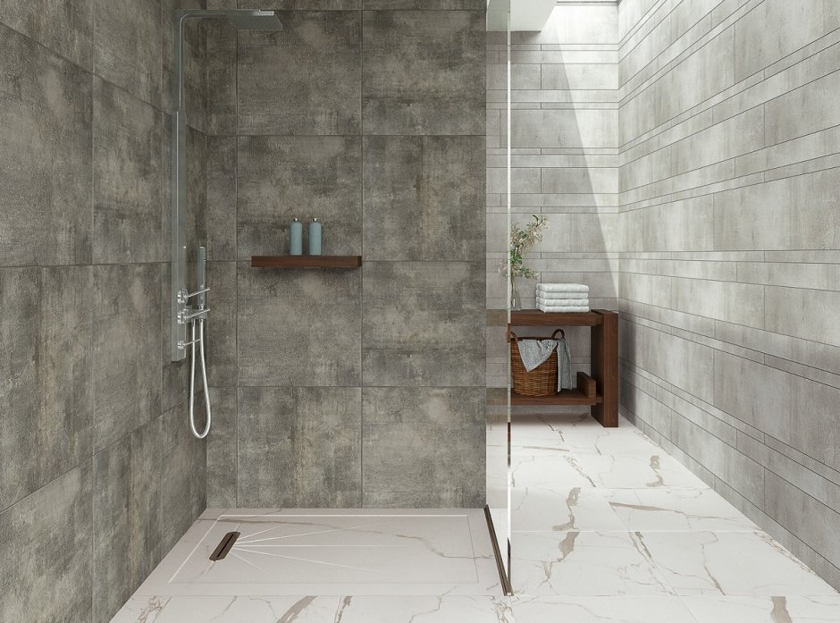 Душевые поддоны из керамогранита Aquanit