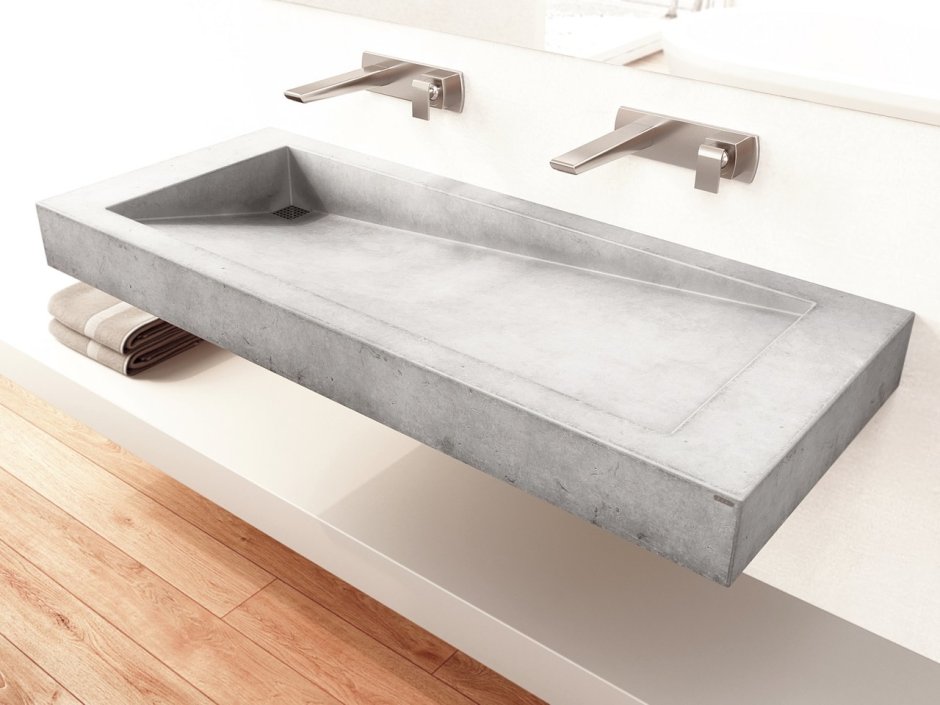 Бетонная ванна