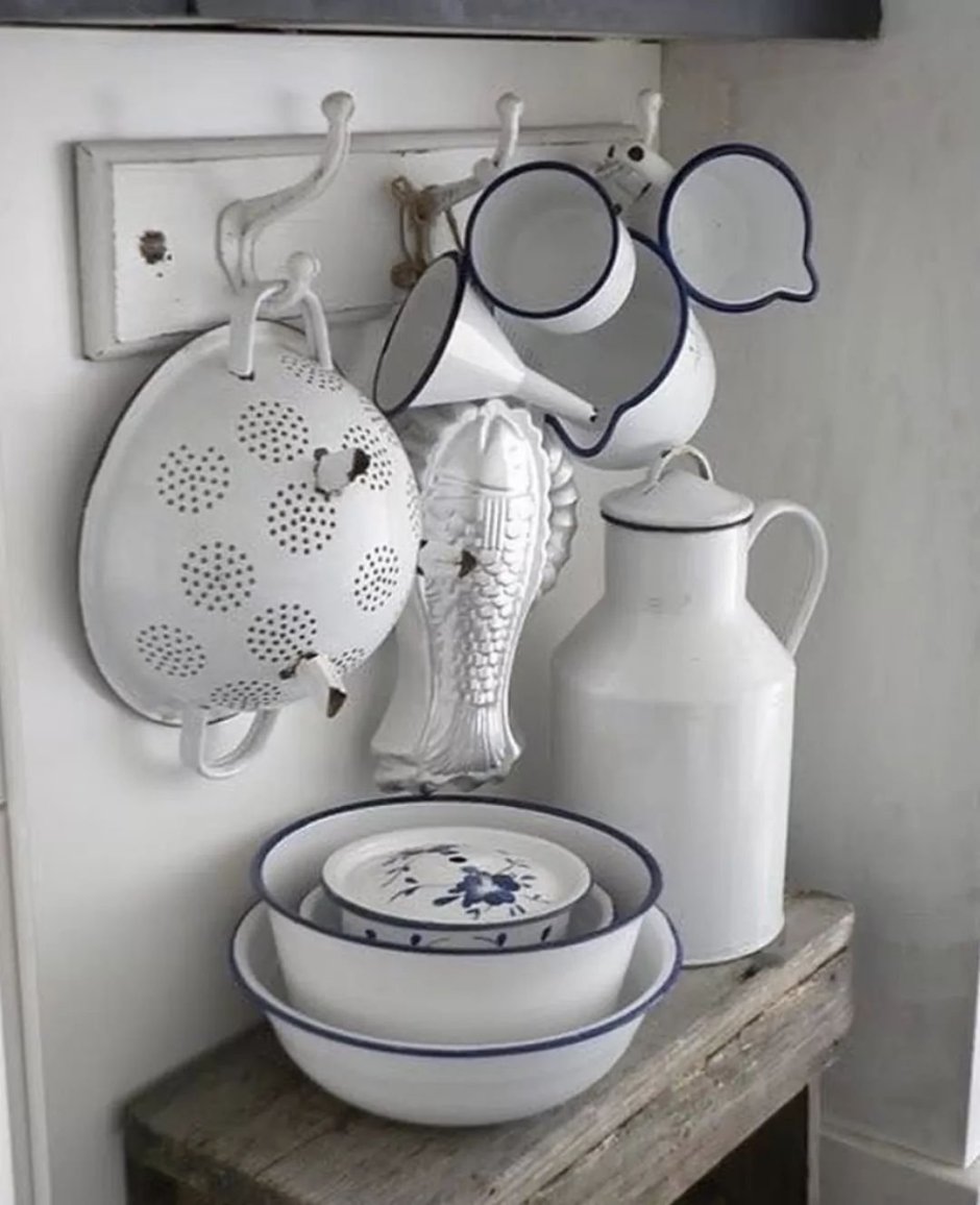 Кухонная утварь в ретро стиле