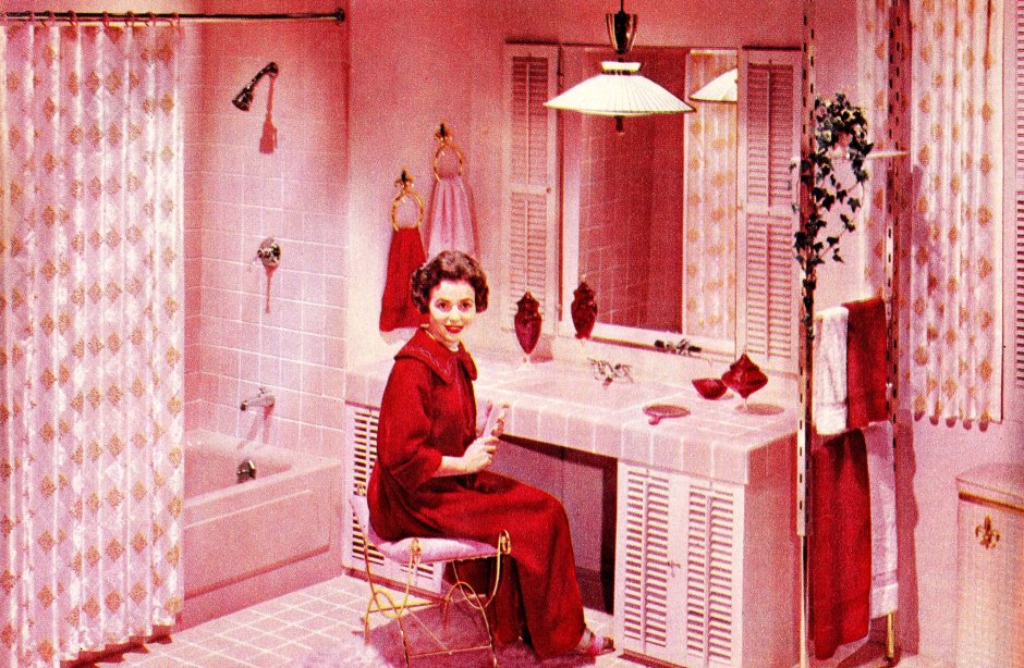 Ванная в Советском стиле